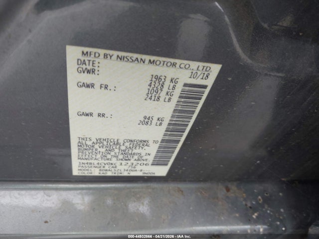 Nissan Altima 2.5 Sr