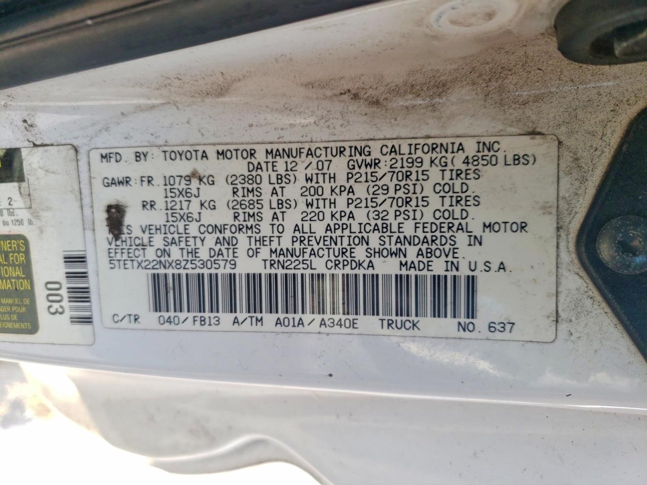 Toyota Tacoma Base