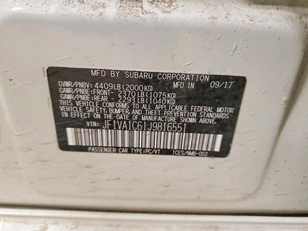 Subaru WRX Premium