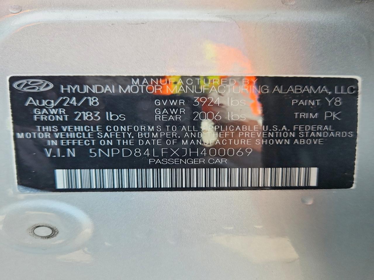 Hyundai ELANTRA Sel