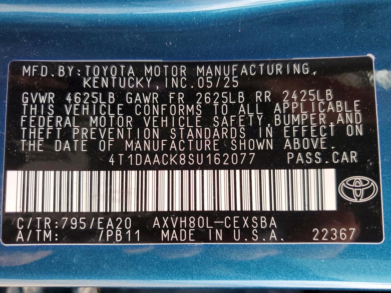 Toyota Camry Se