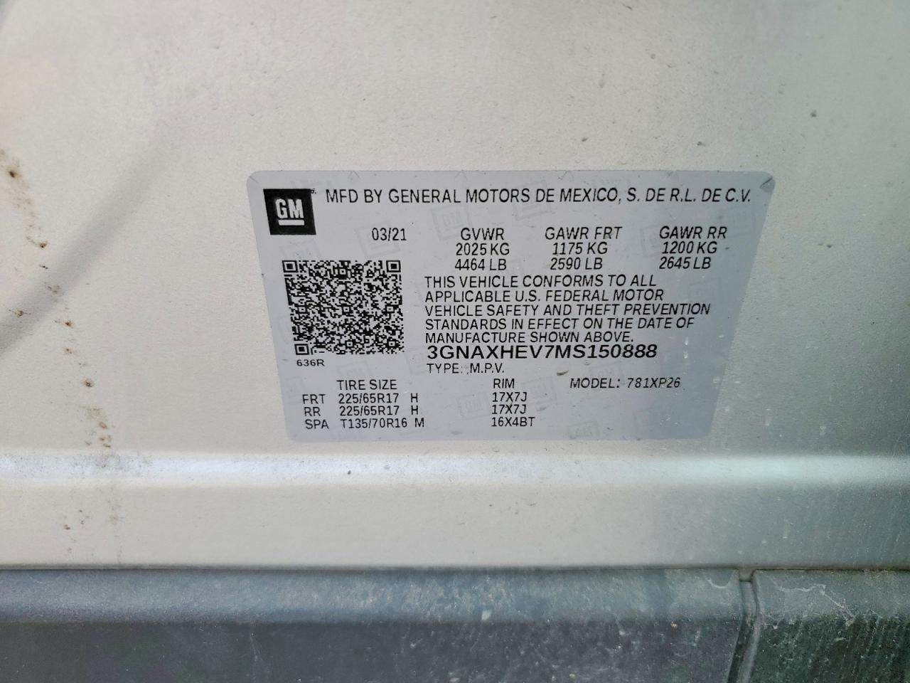 Chevrolet Equinox Ls