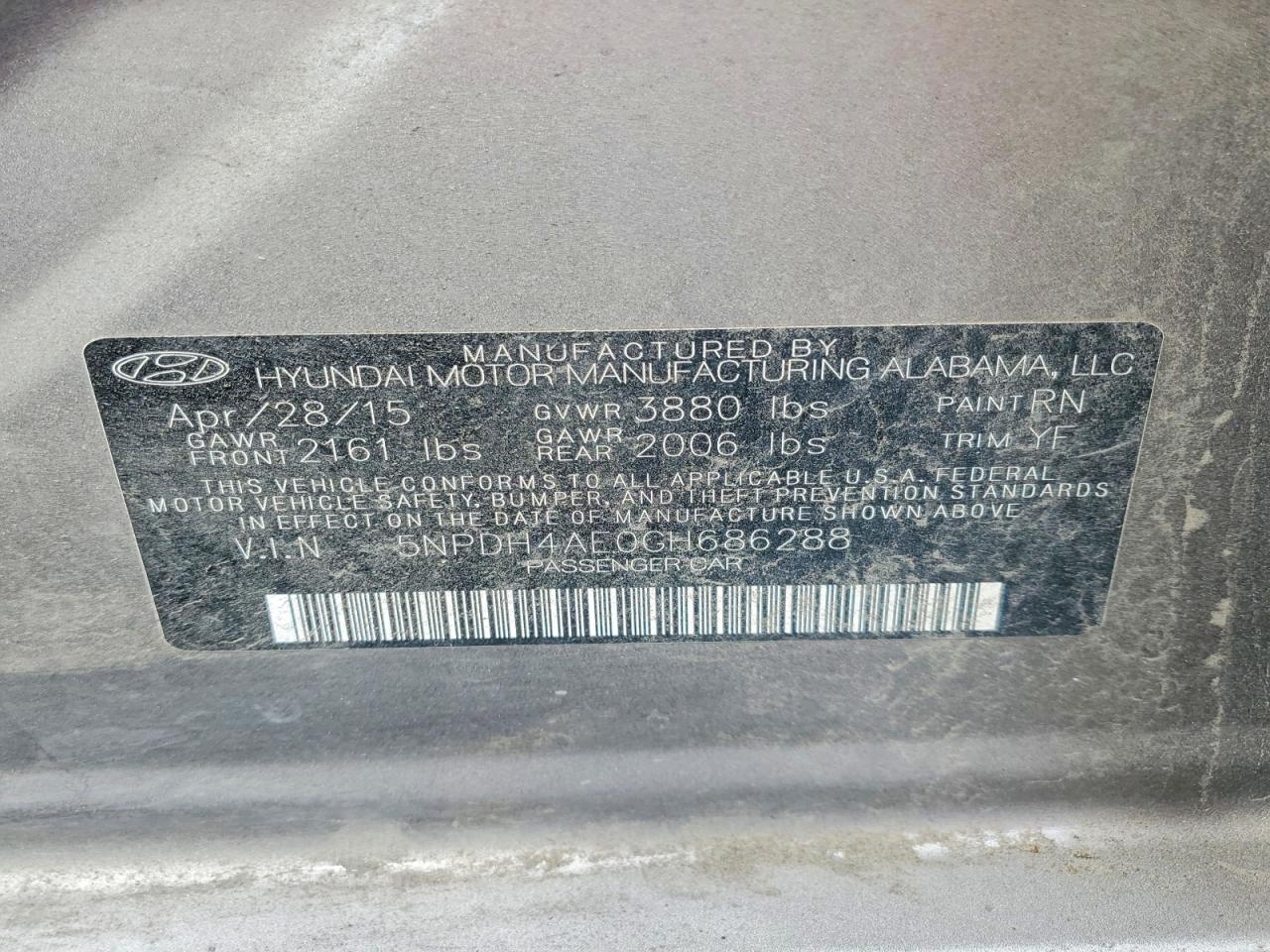 Hyundai ELANTRA Se