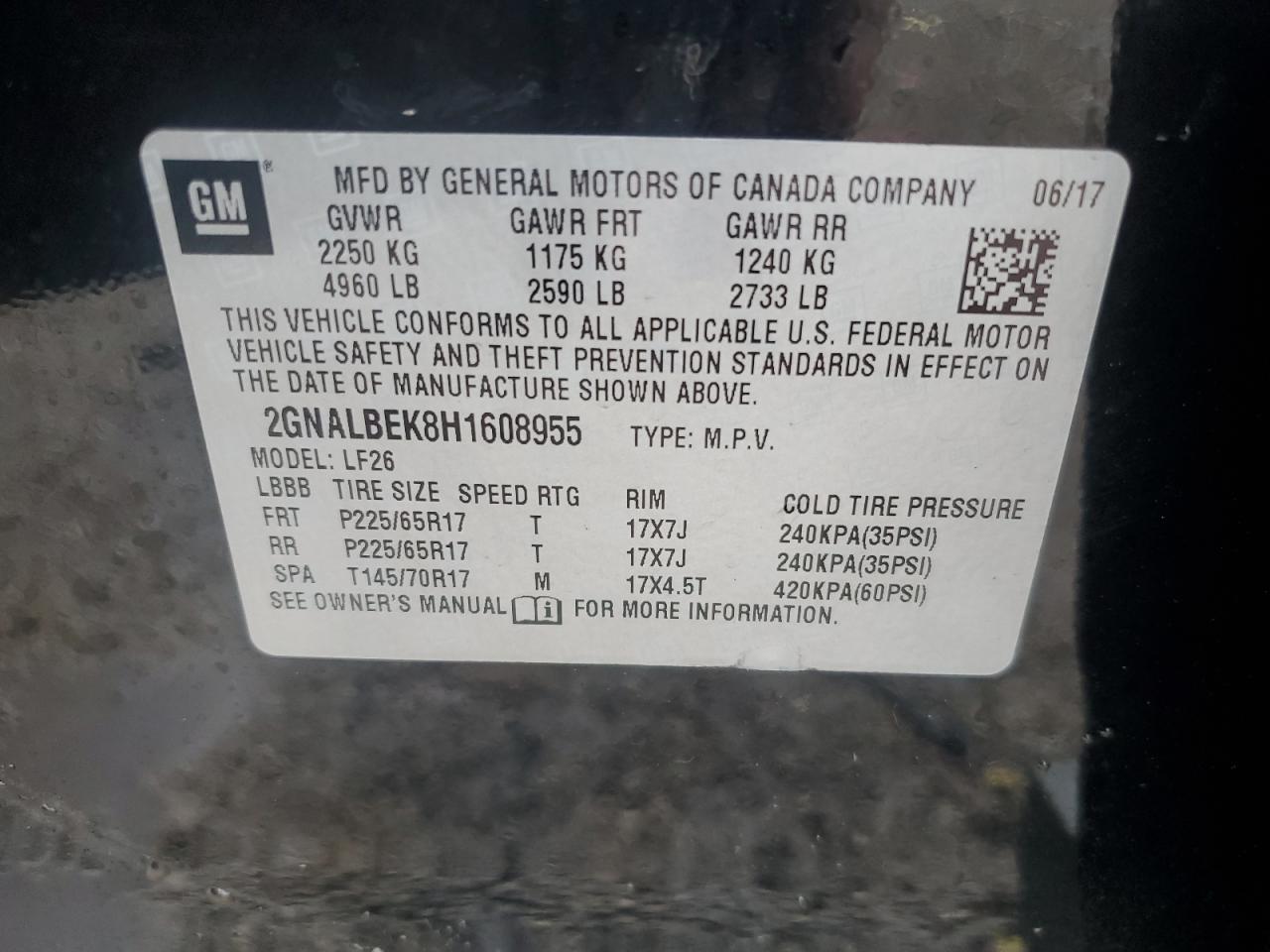 Chevrolet Equinox Ls