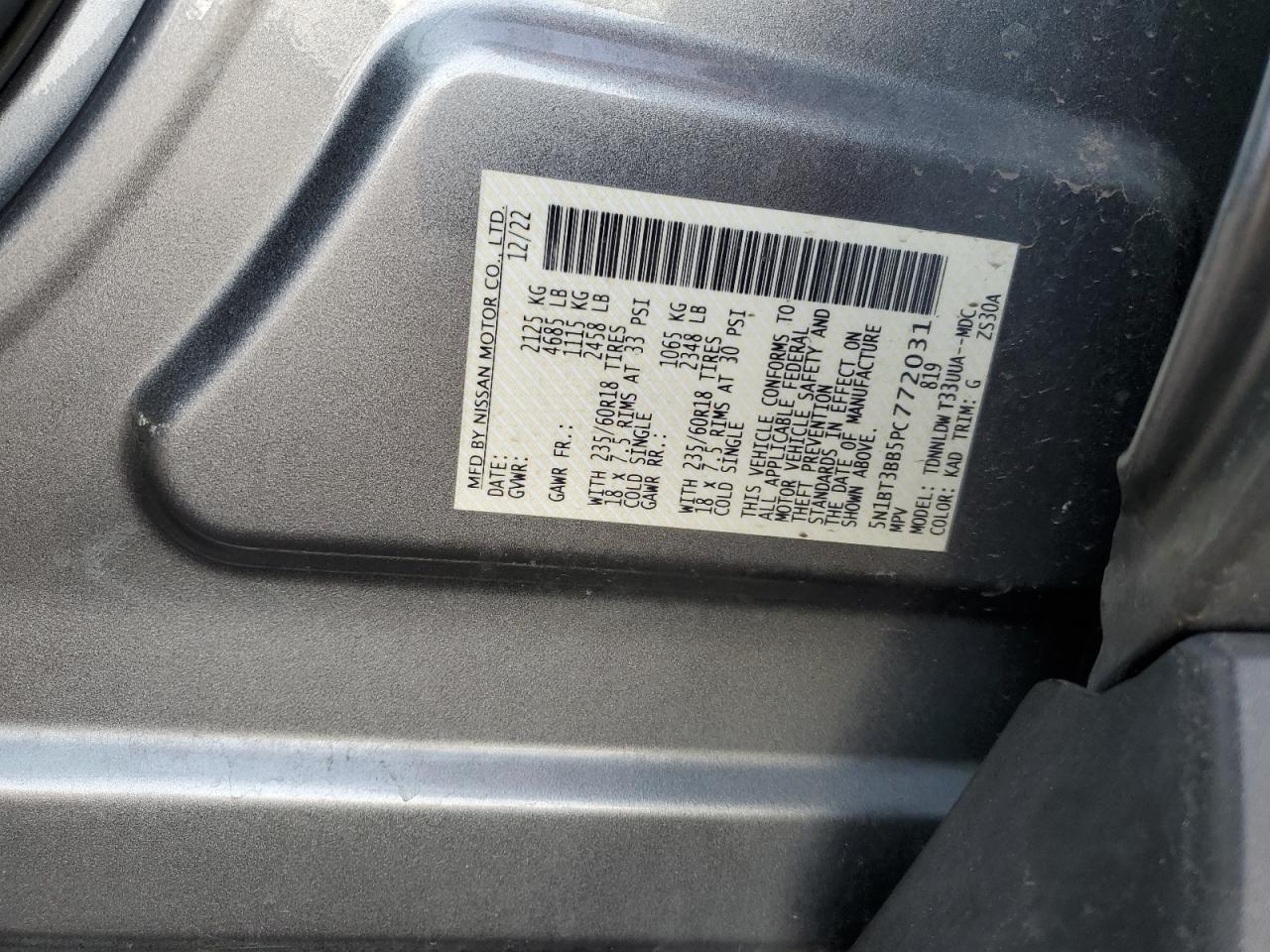 Nissan Rogue Sv