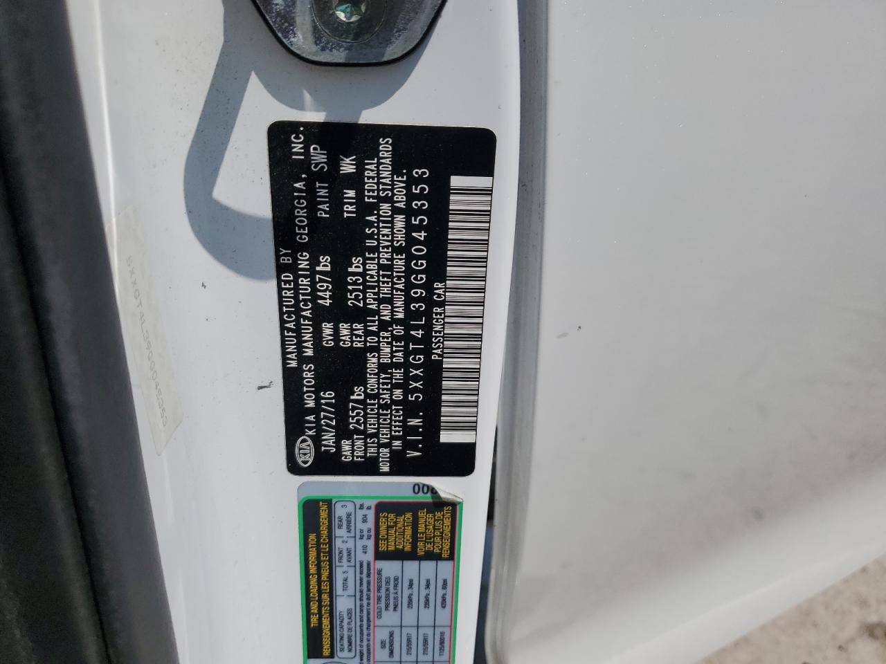 Kia Optima Lx