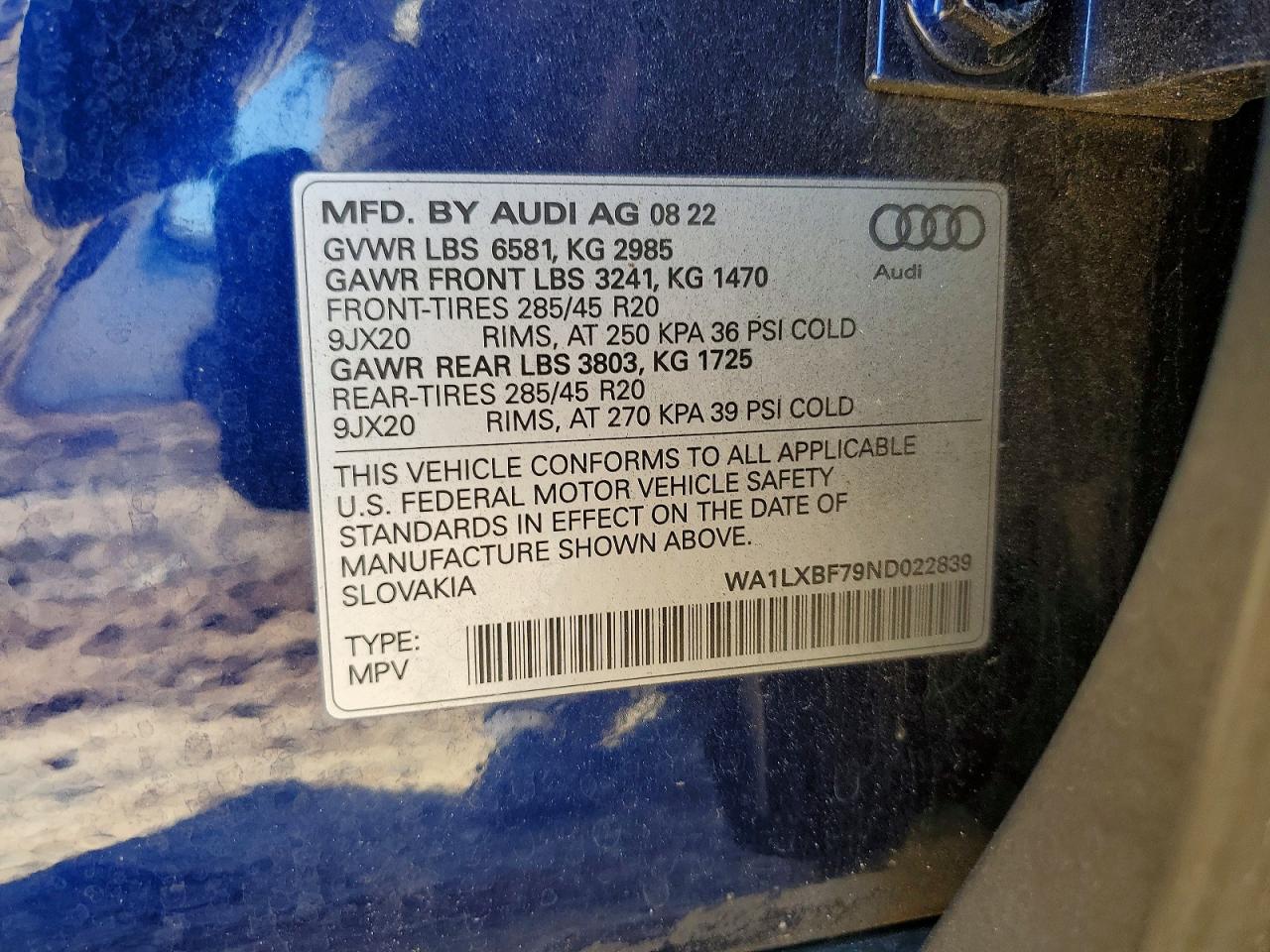 Audi Q7 Premium Plus