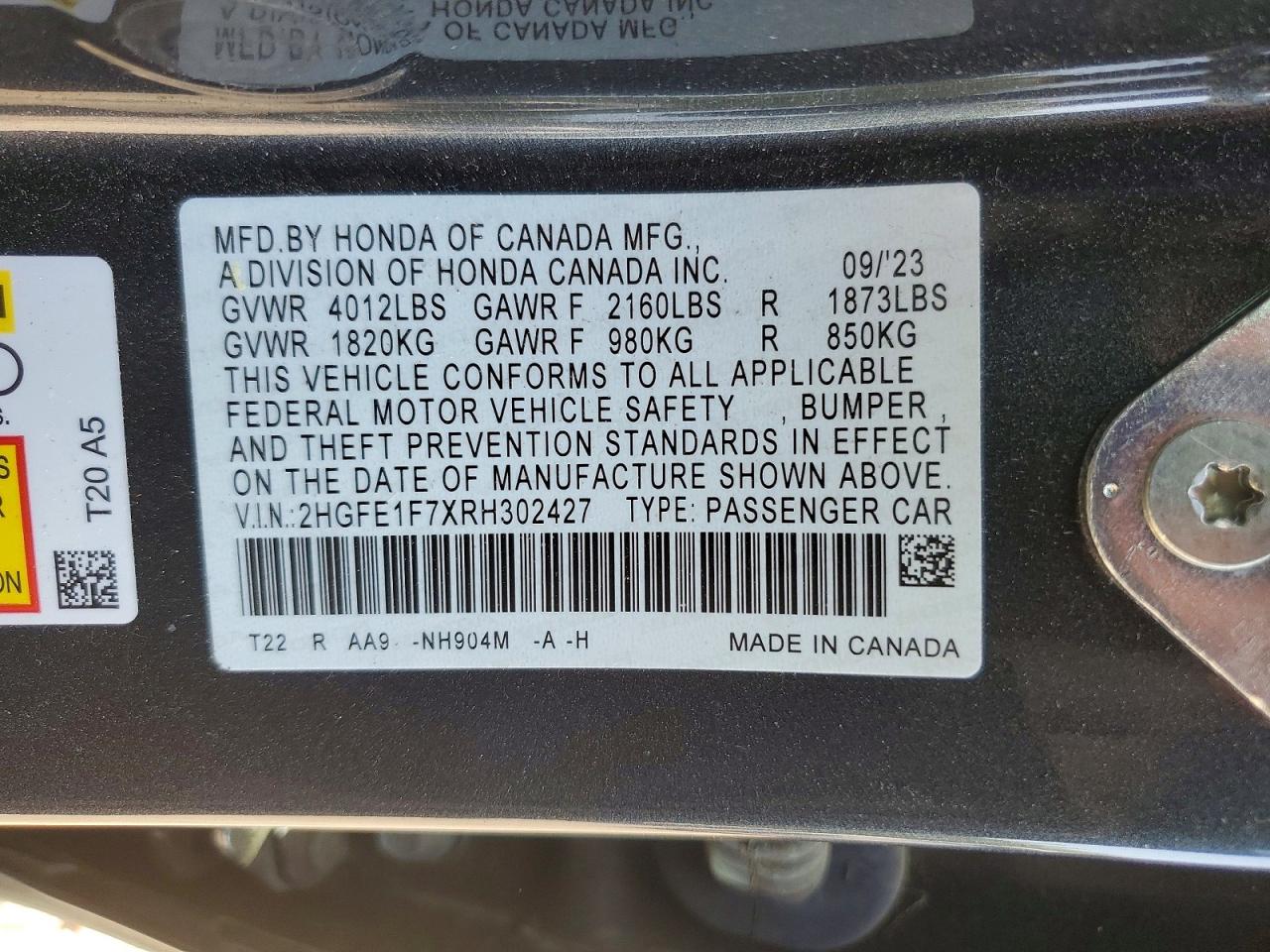 Honda Civic Ex