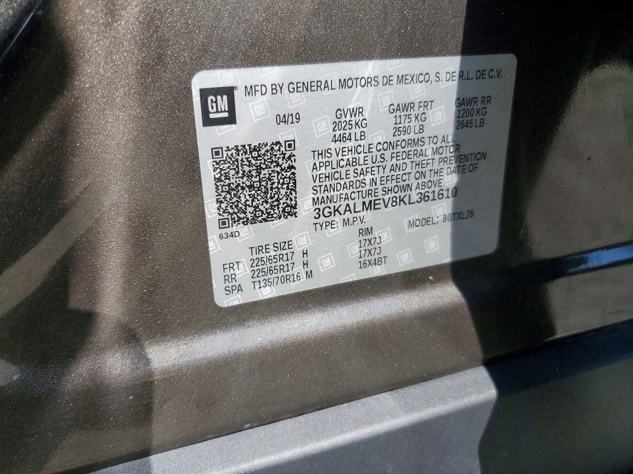 GMC Terrain Sle