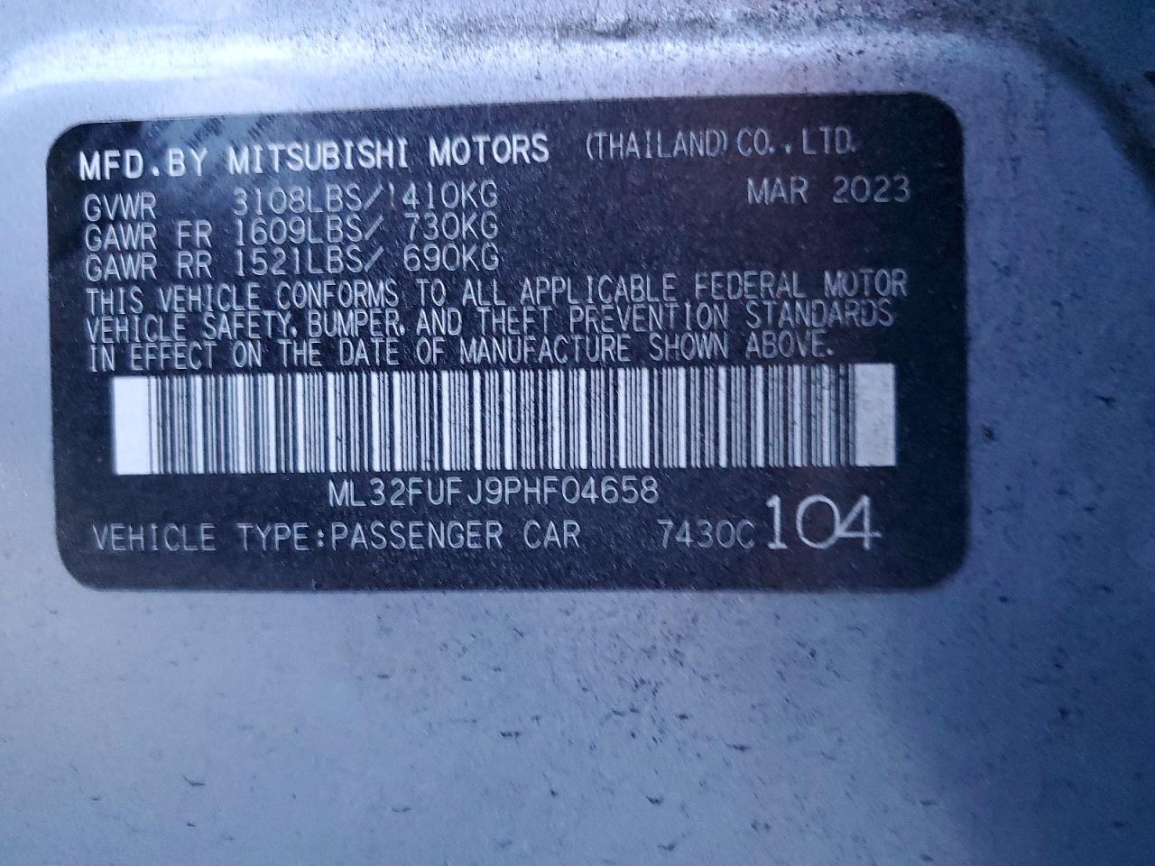 Mitsubishi Mirage G4 Es