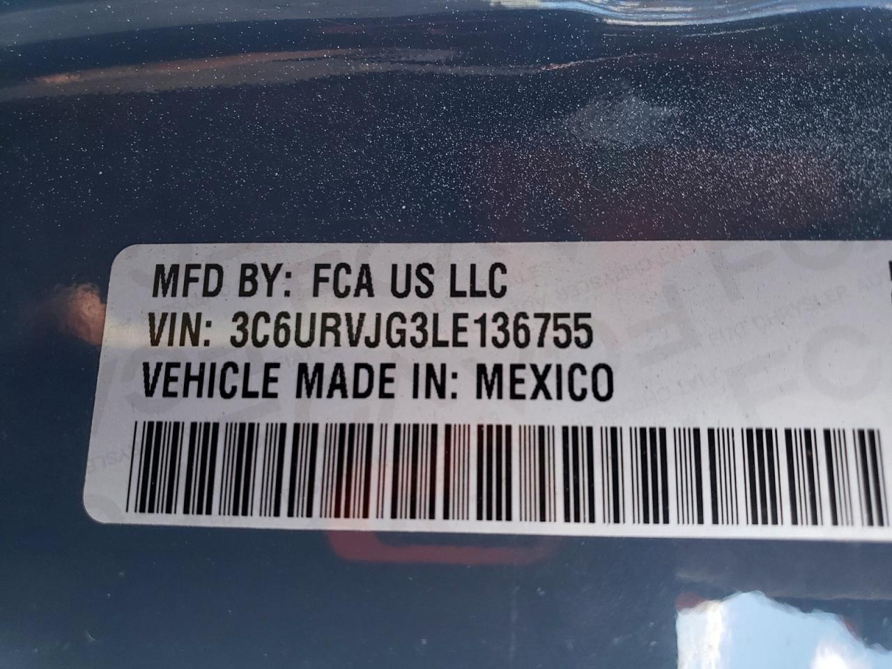 Ram Promaster 1500 High