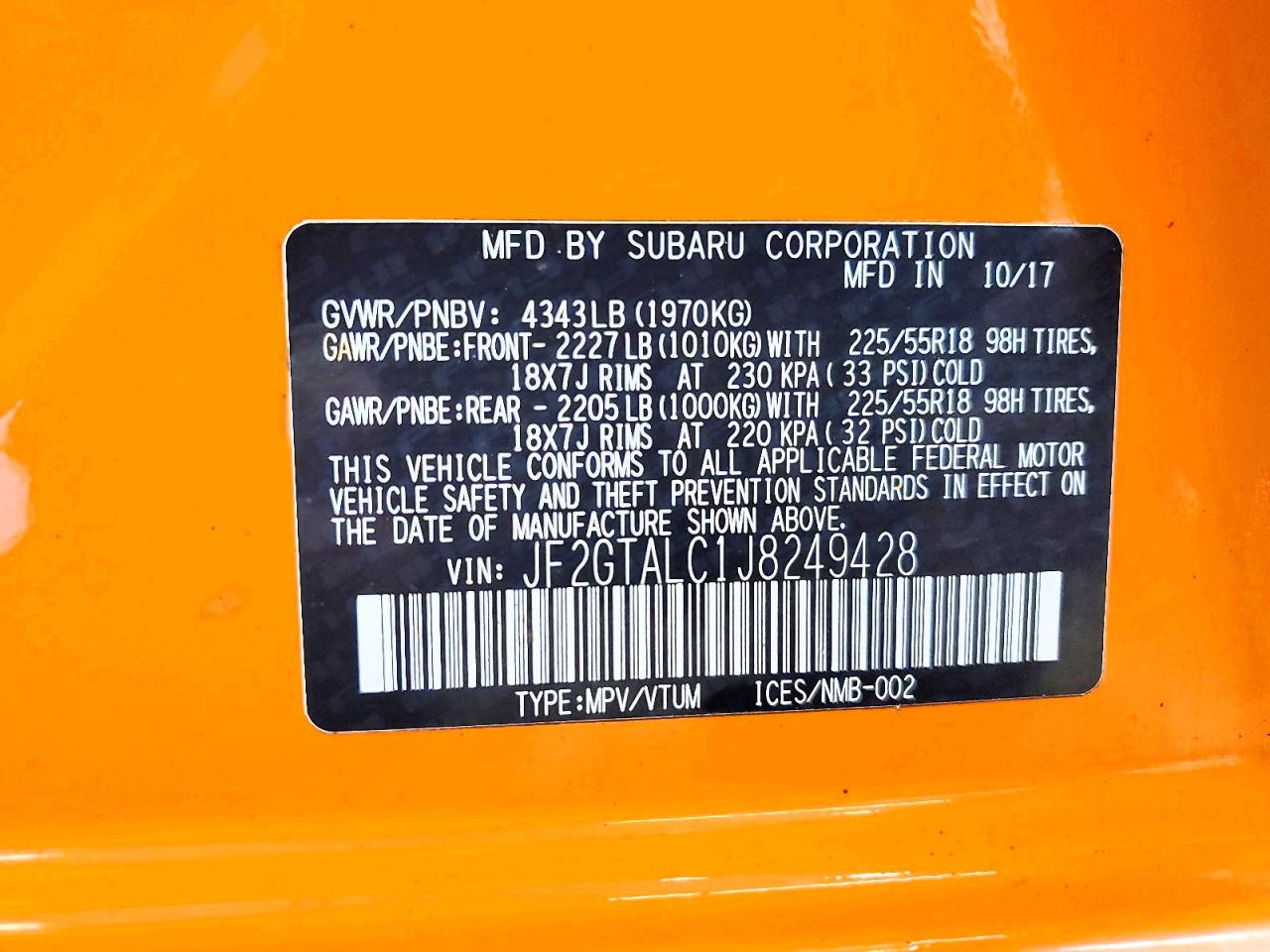 Subaru Crosstrek Limited