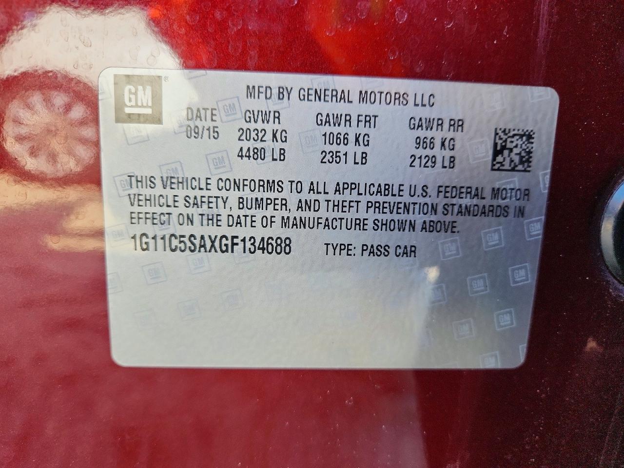 Chevrolet Malibu Lt