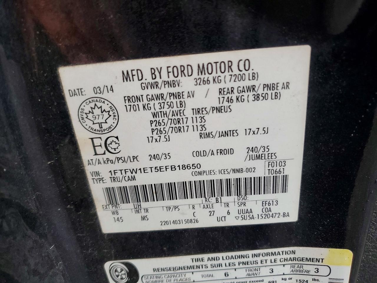 Ford F-150 Supercrew