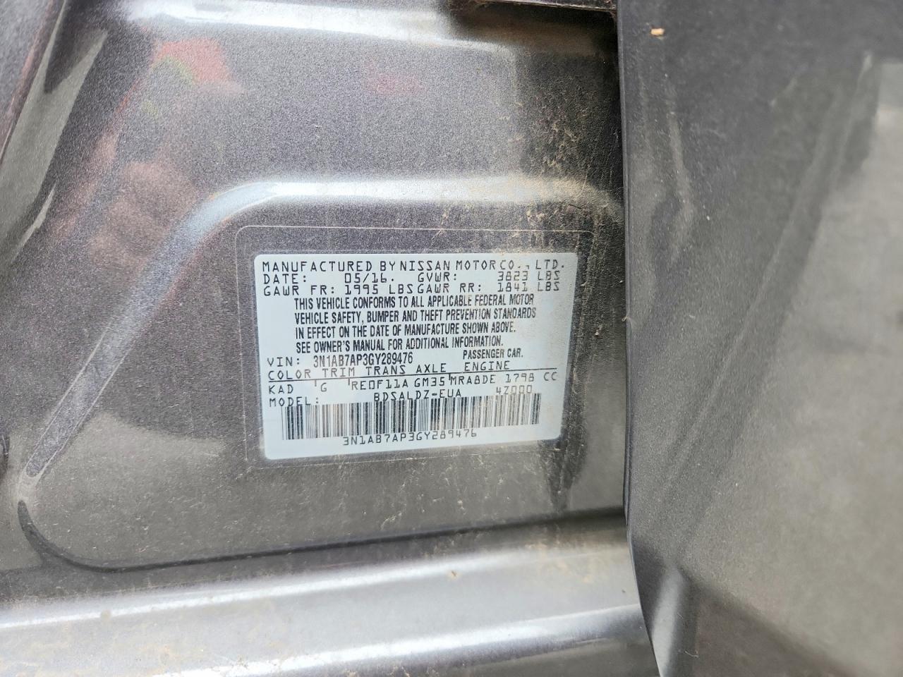 Nissan Sentra Sv