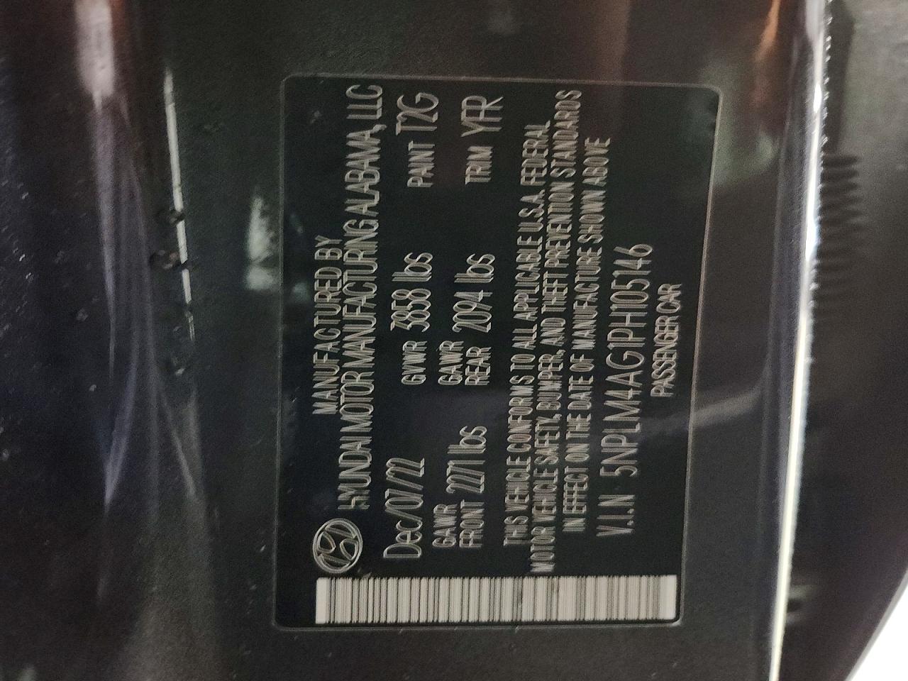 Hyundai ELANTRA Sel