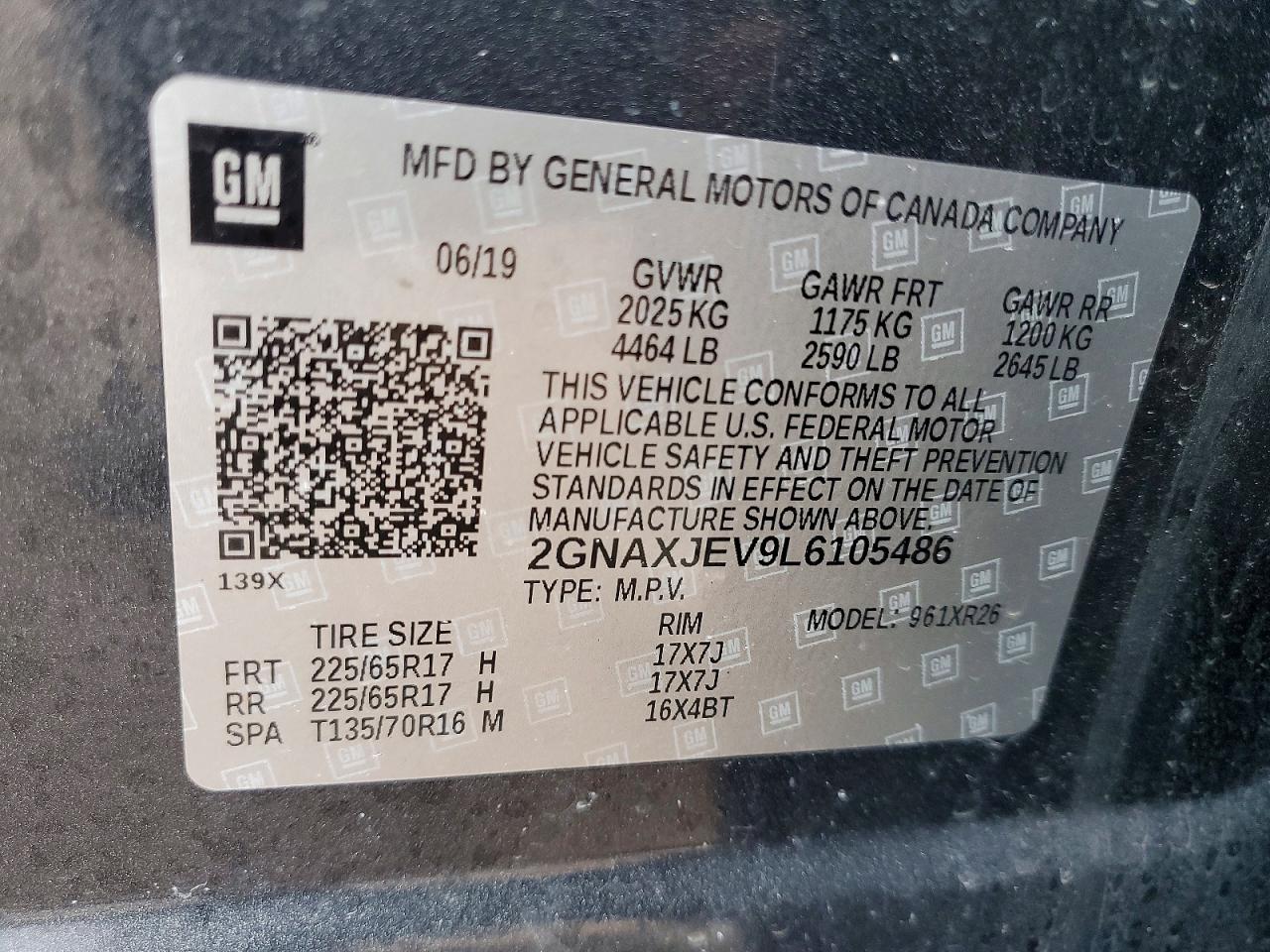 Chevrolet Equinox Lt