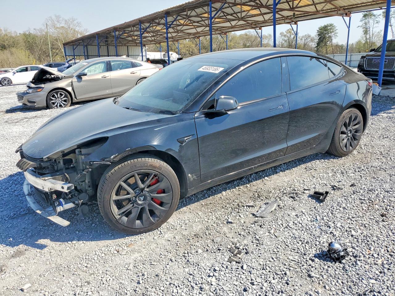 Salvage Tesla Model 3 Image