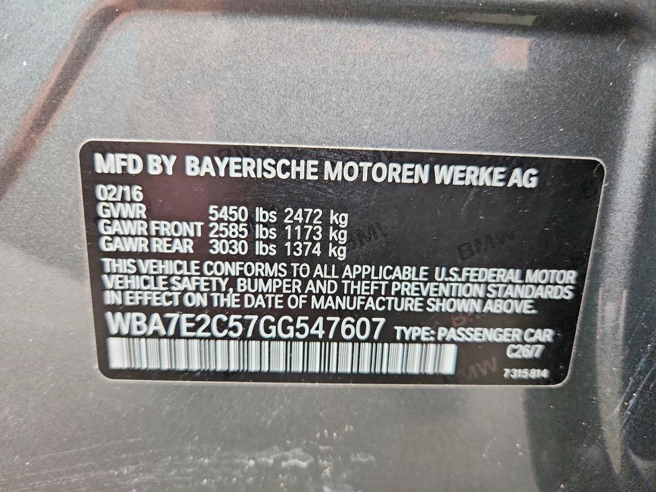 BMW 7 Series I