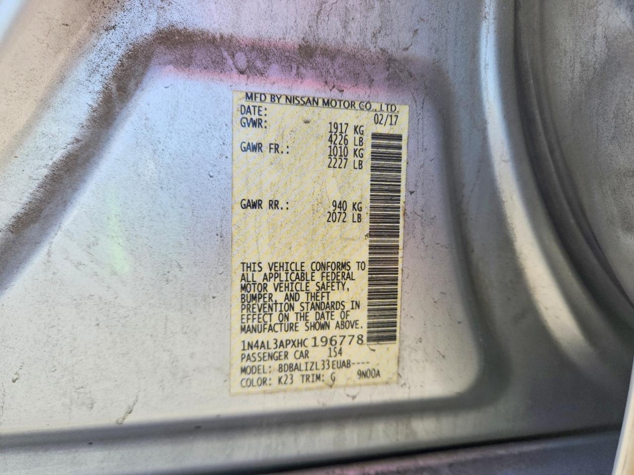 Nissan Altima 2.5