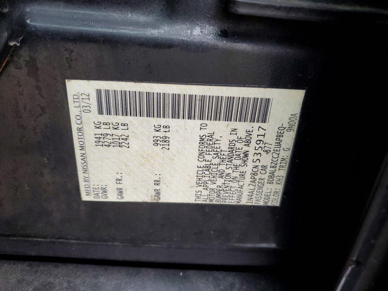 Nissan Altima Base
