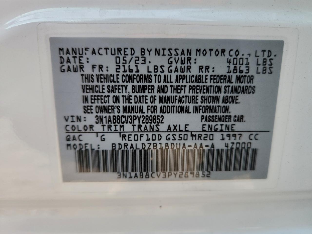 Nissan Sentra Sv