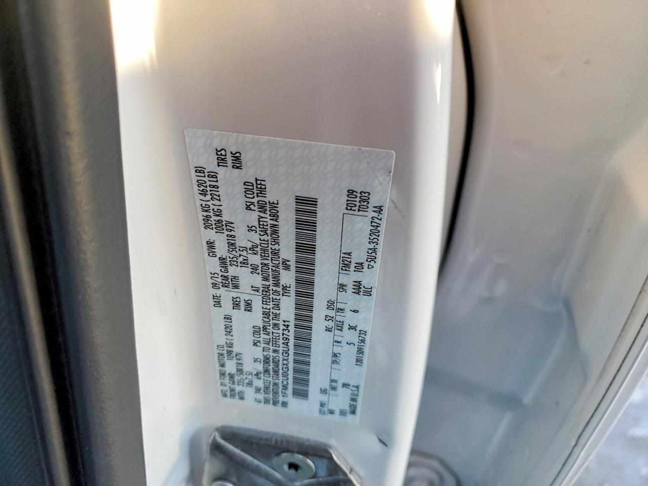 Ford Escape Se