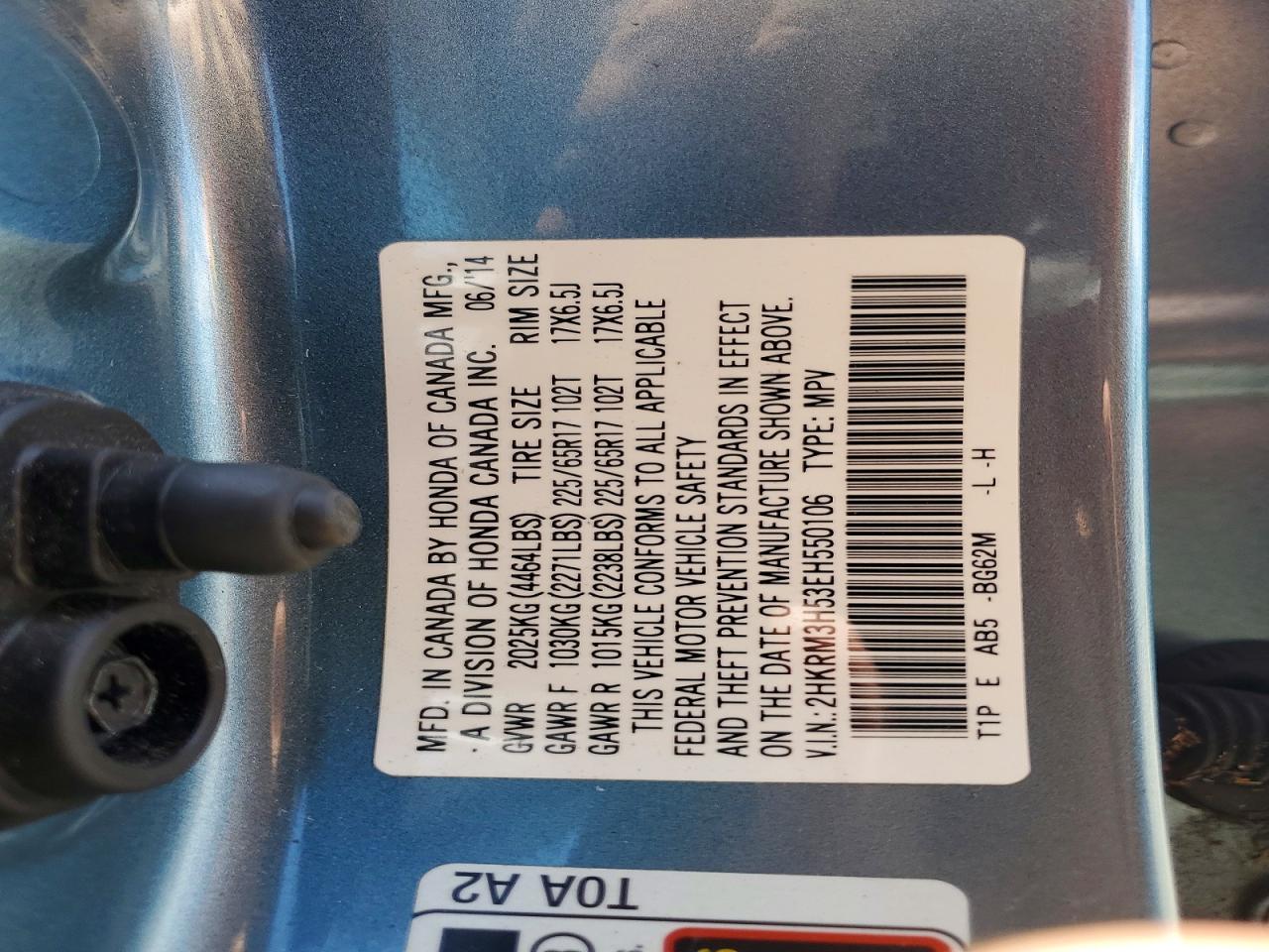 Honda Crv Ex