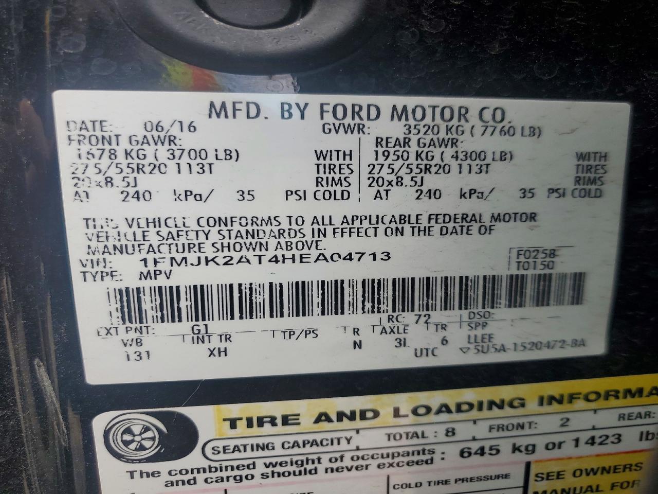 Ford Expedition El Limited