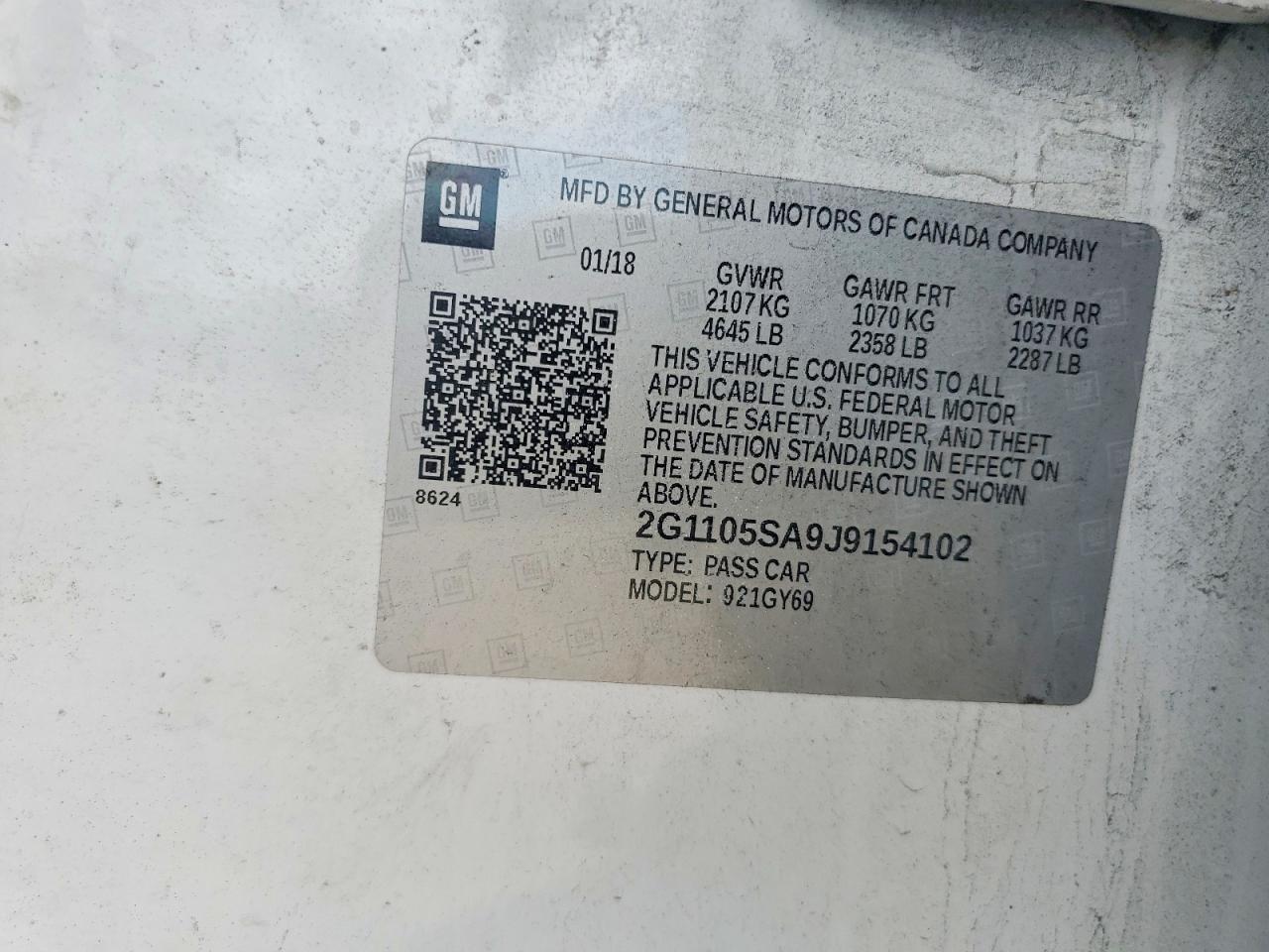 Chevrolet Impala Lt