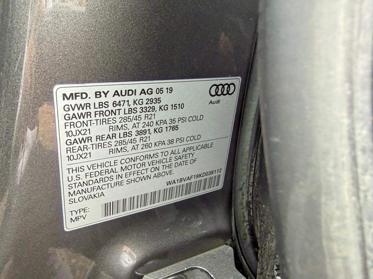Audi Q8 Premium Plus