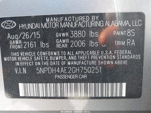 Hyundai ELANTRA Se