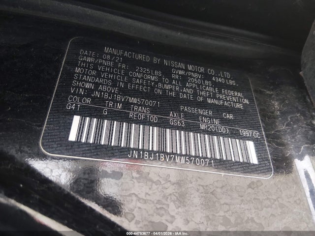 Nissan Rogue Sv Fwd Xtronic Cvt