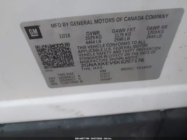 Chevrolet Equinox Lt
