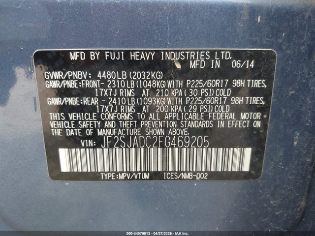 Subaru Forester 2.5i Premium