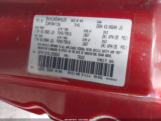 Dodge Ram 1500 St