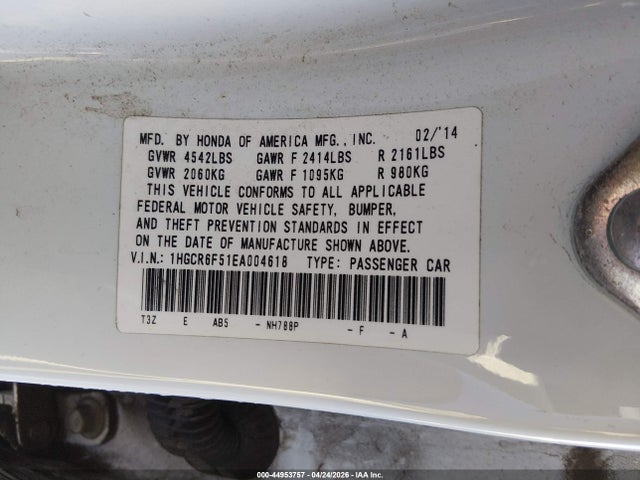 Honda Accord Ex-l