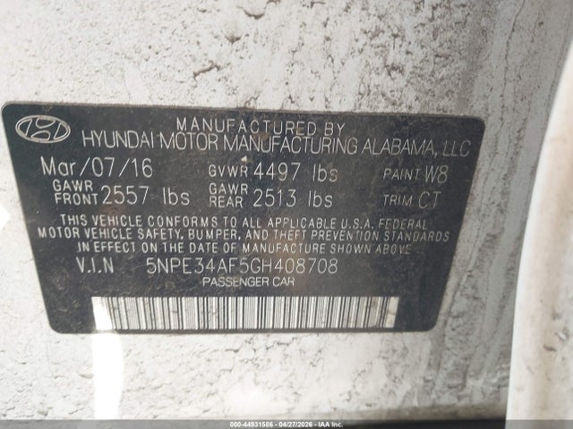 Hyundai SONATA Sport