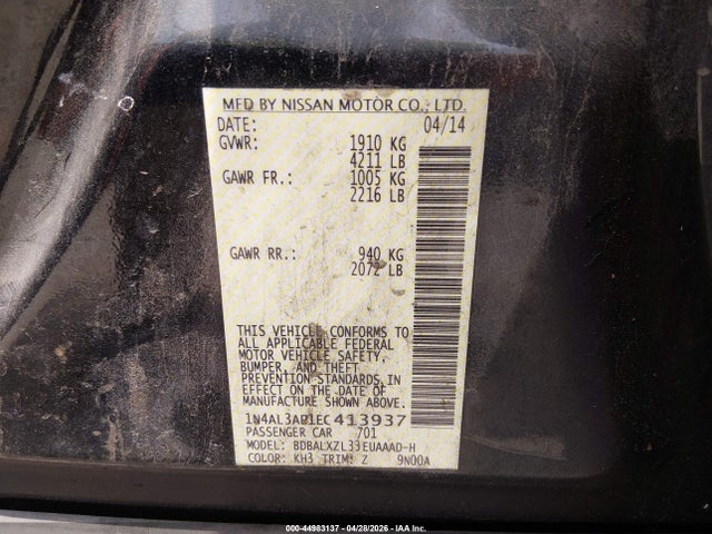 Nissan Altima 2.5 Sl
