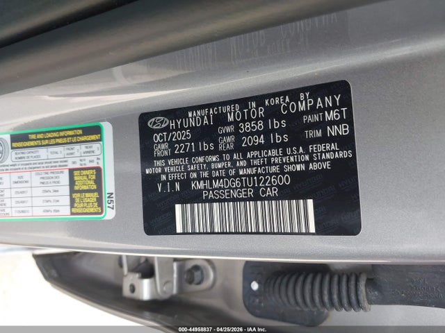 Hyundai ELANTRA Sel Sport