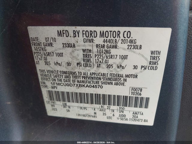 Ford Escape Xlt