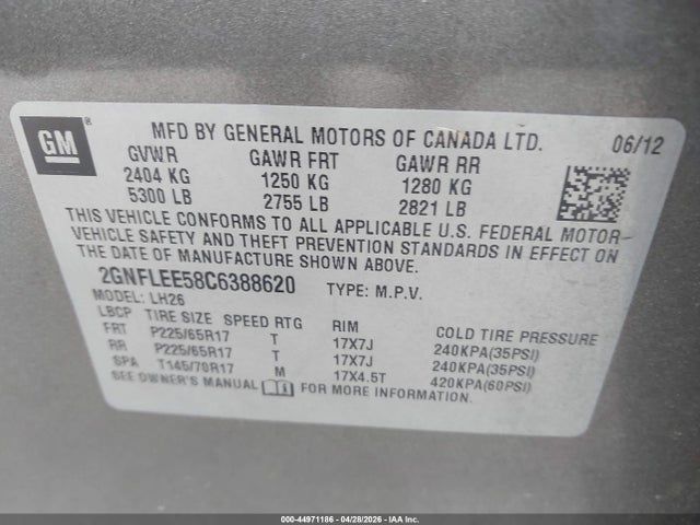 Chevrolet Equinox 1lt