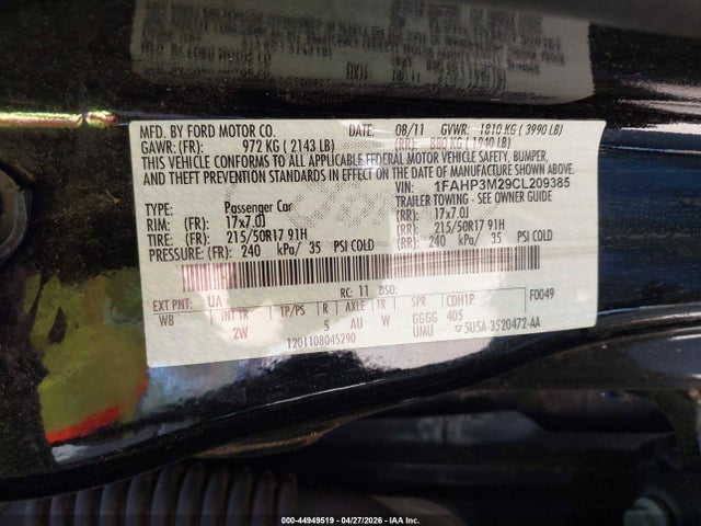 Ford Focus Sel