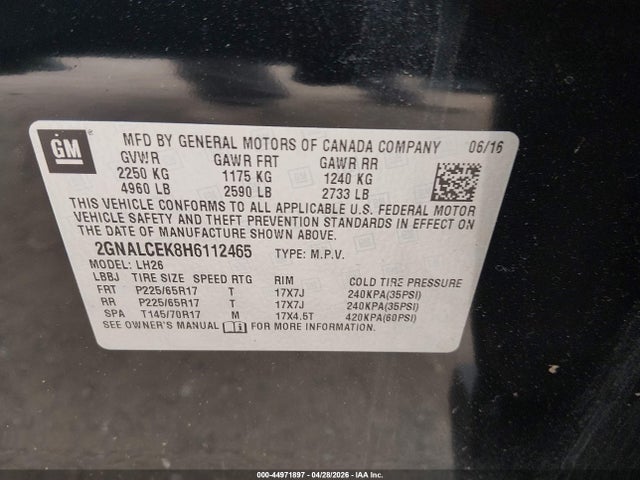 Chevrolet Equinox Lt