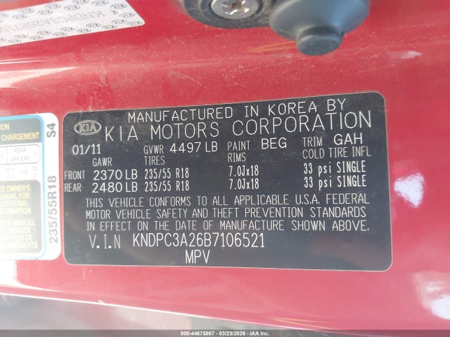 Kia Sportage Ex