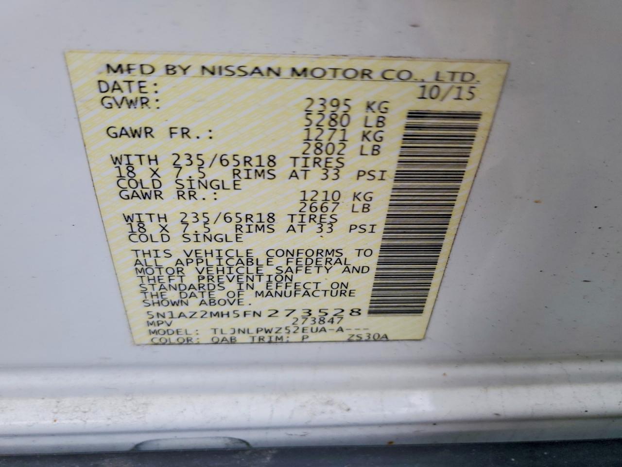 Nissan Murano S