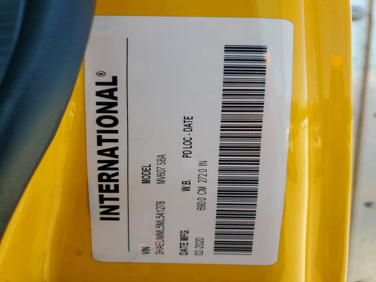 International Mv607