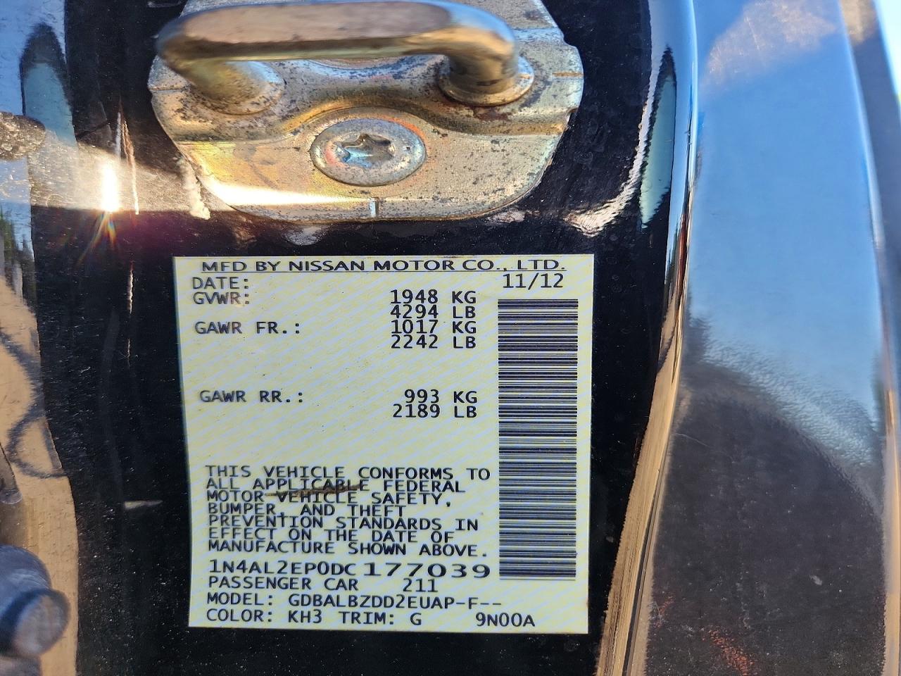 Nissan Altima S