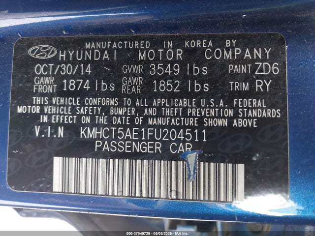 Hyundai ACCENT Gs