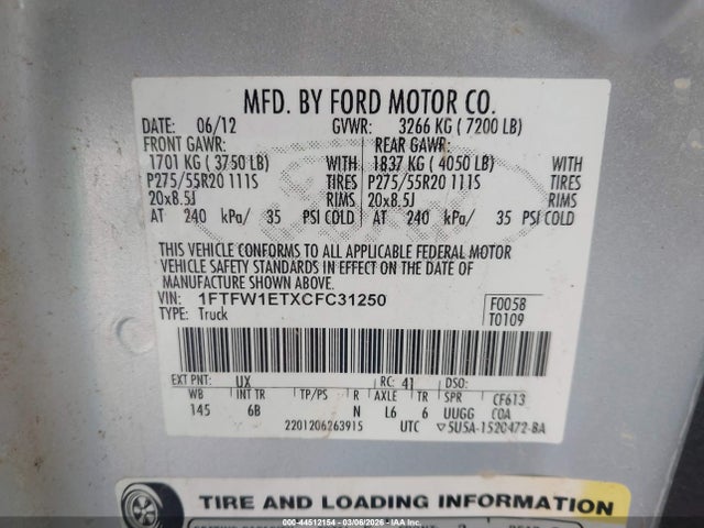 Ford F-150 Fx4